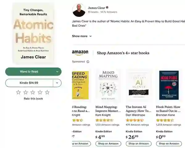 Amazon Best Seller badge and ranking screenshot